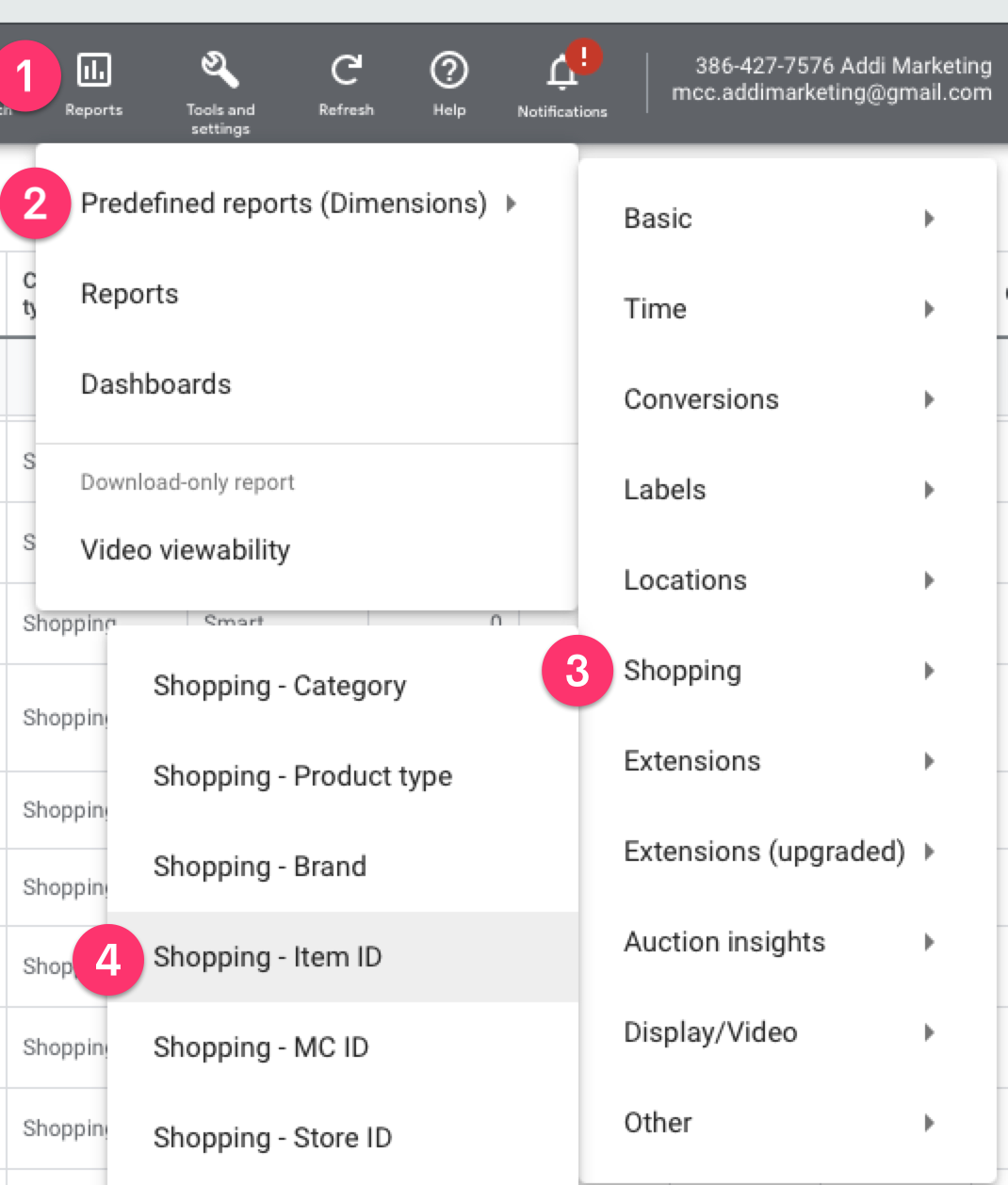 Account Structuring for Shopping Campaigns
